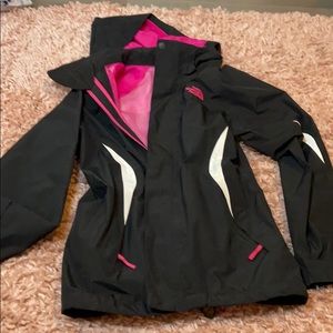 North Face rain jacket
